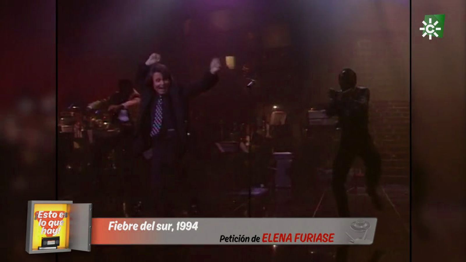 El momentazo de Raphael en el escenario