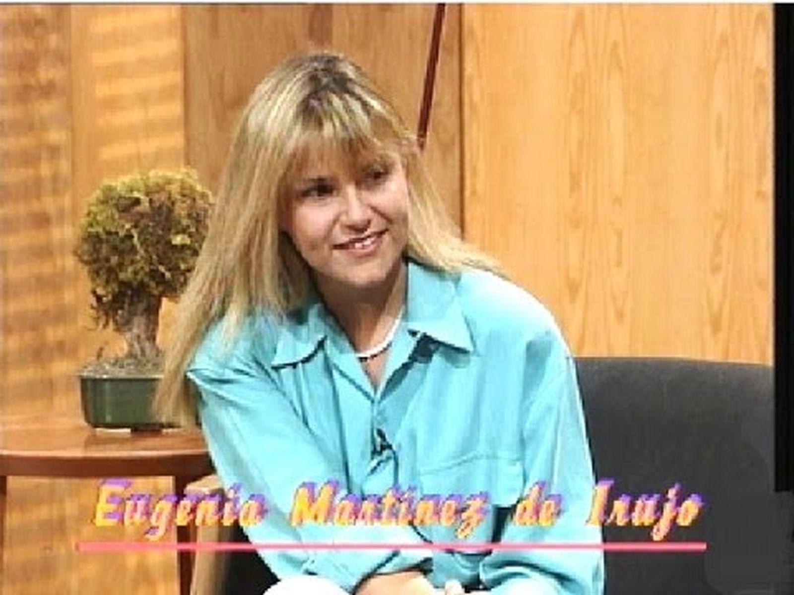 Eugenia Martínez de Irujo, joven empresaria en 1991