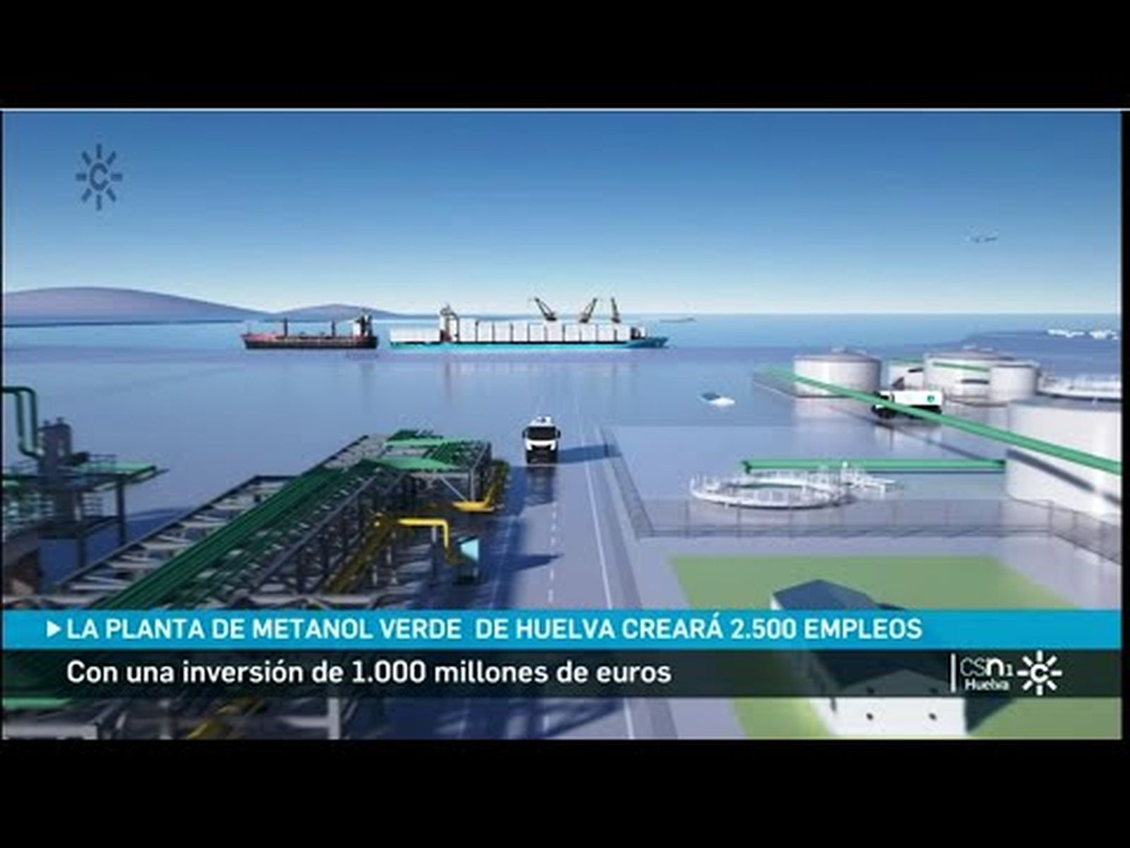 Metanol verde: la mayor planta de Europa se construirá en Huelva 03/01