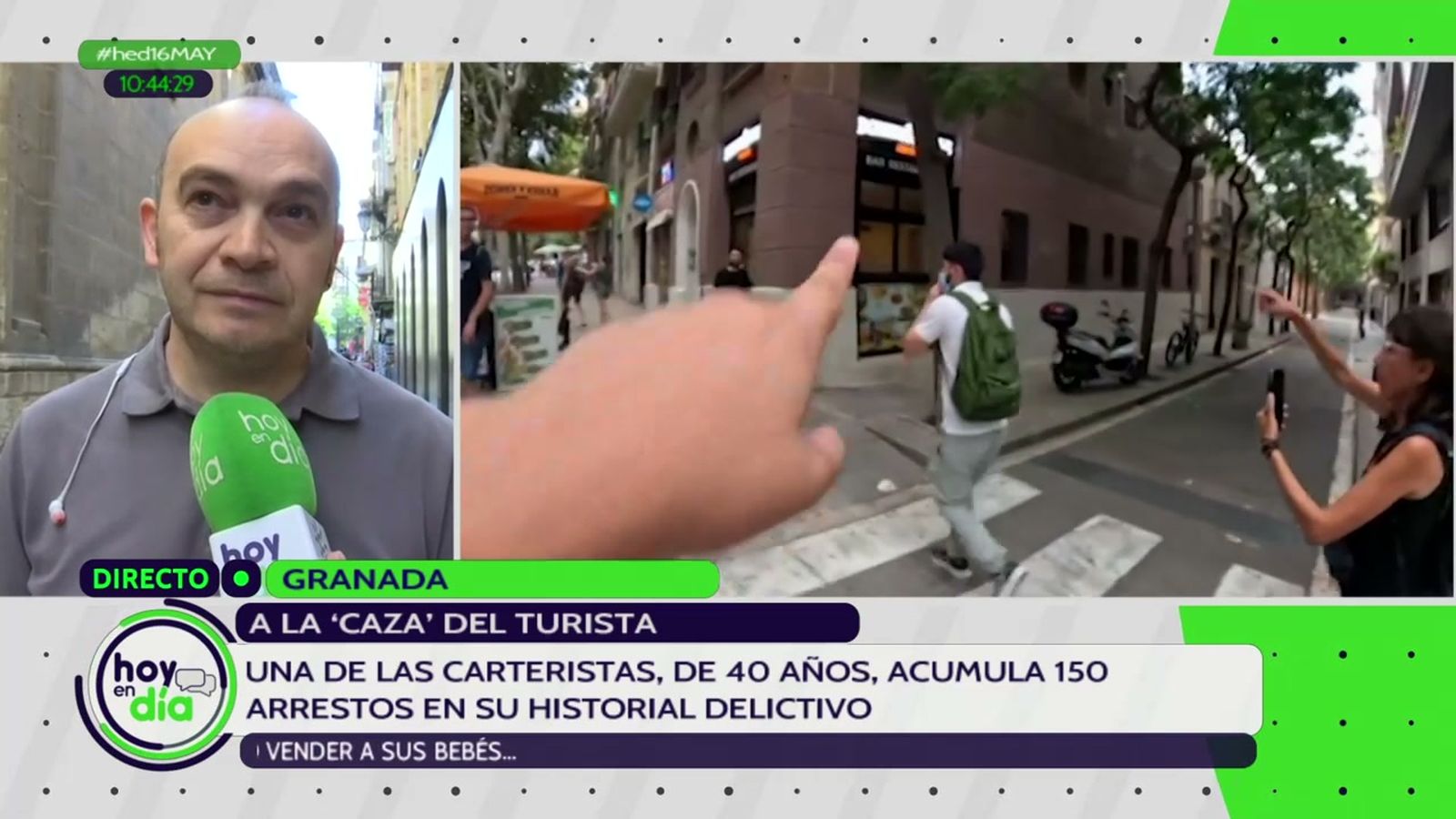 Vecinos de Granada declaran la guerra a los carteristas otra vez