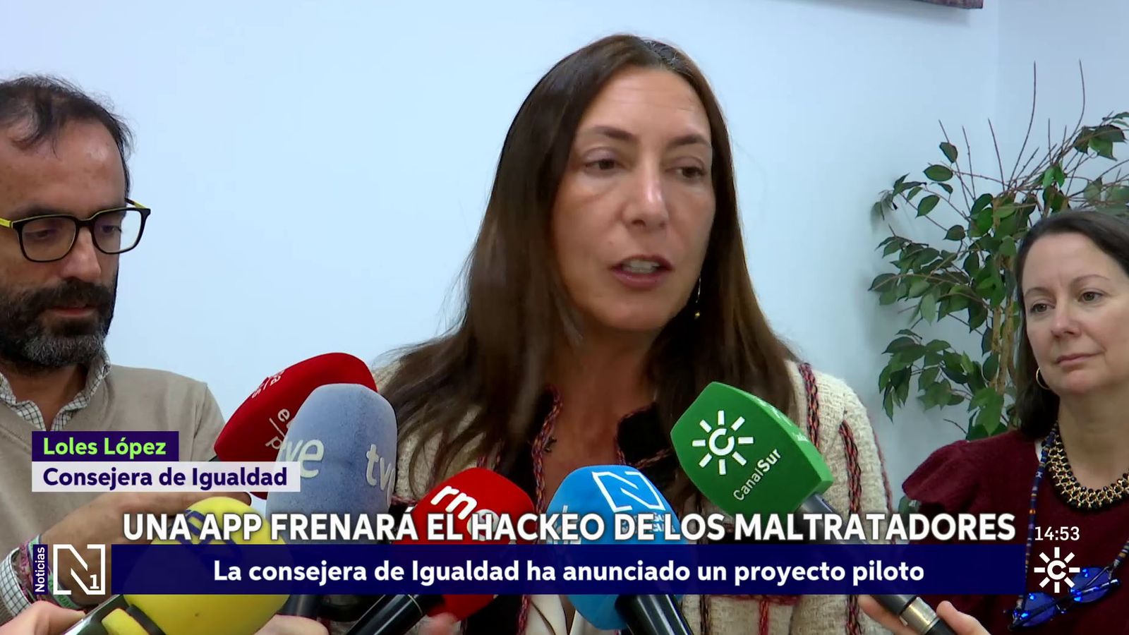 Aplicación antihackeo de los maltratadores