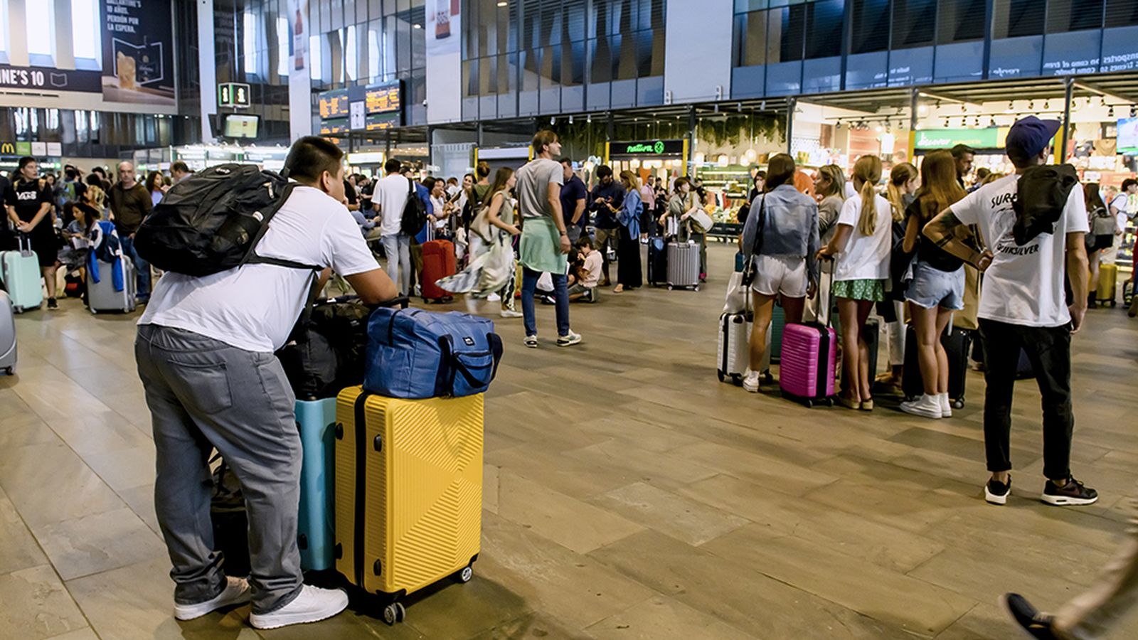 Pasajeros en Santa Justa