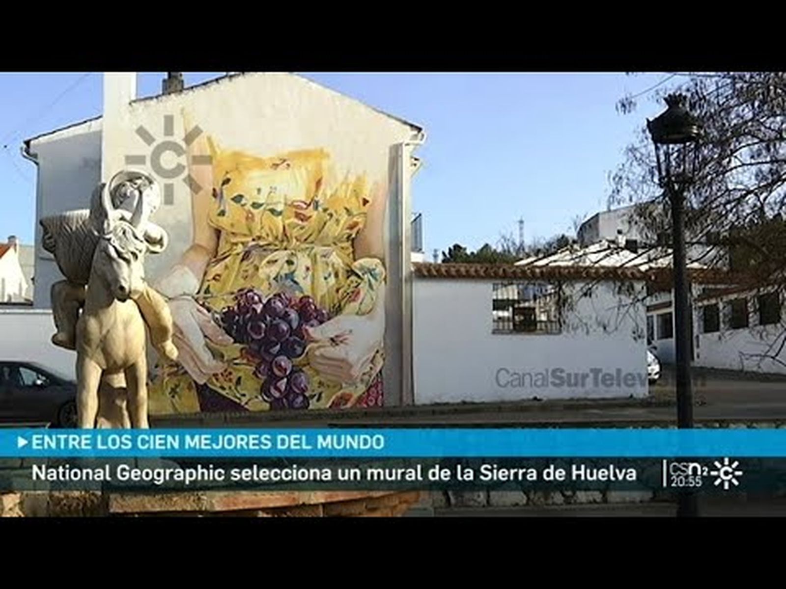 National Geographic designa un mural de Los Marines (Huelva) entre los mejores del mundo