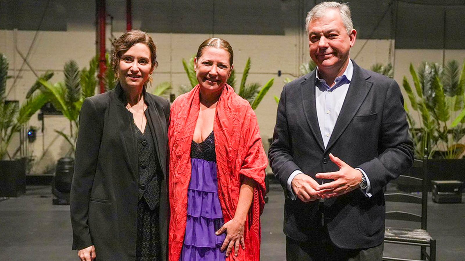 Sanz y Ayuso presentan en Nueva Your la bienal de flamenco