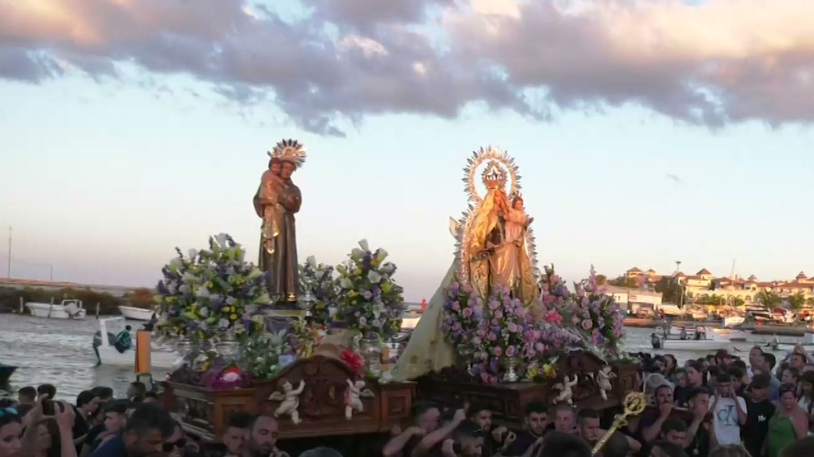Tradición marinera en la festividad de San Antonio de Padua en Punta de Moral