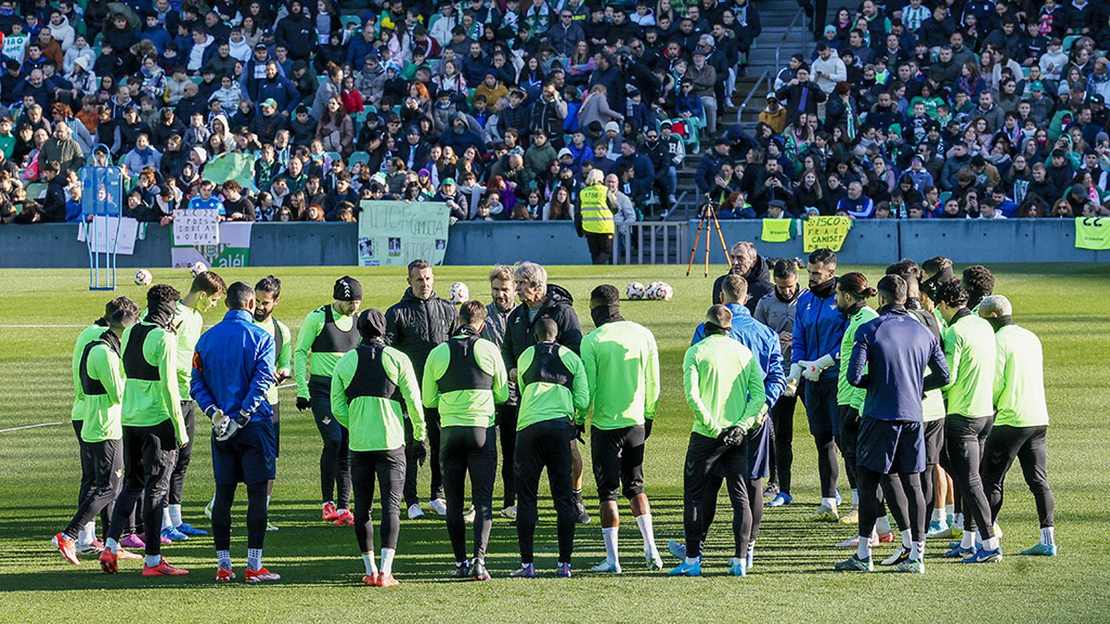 Entrenamiento de Betis