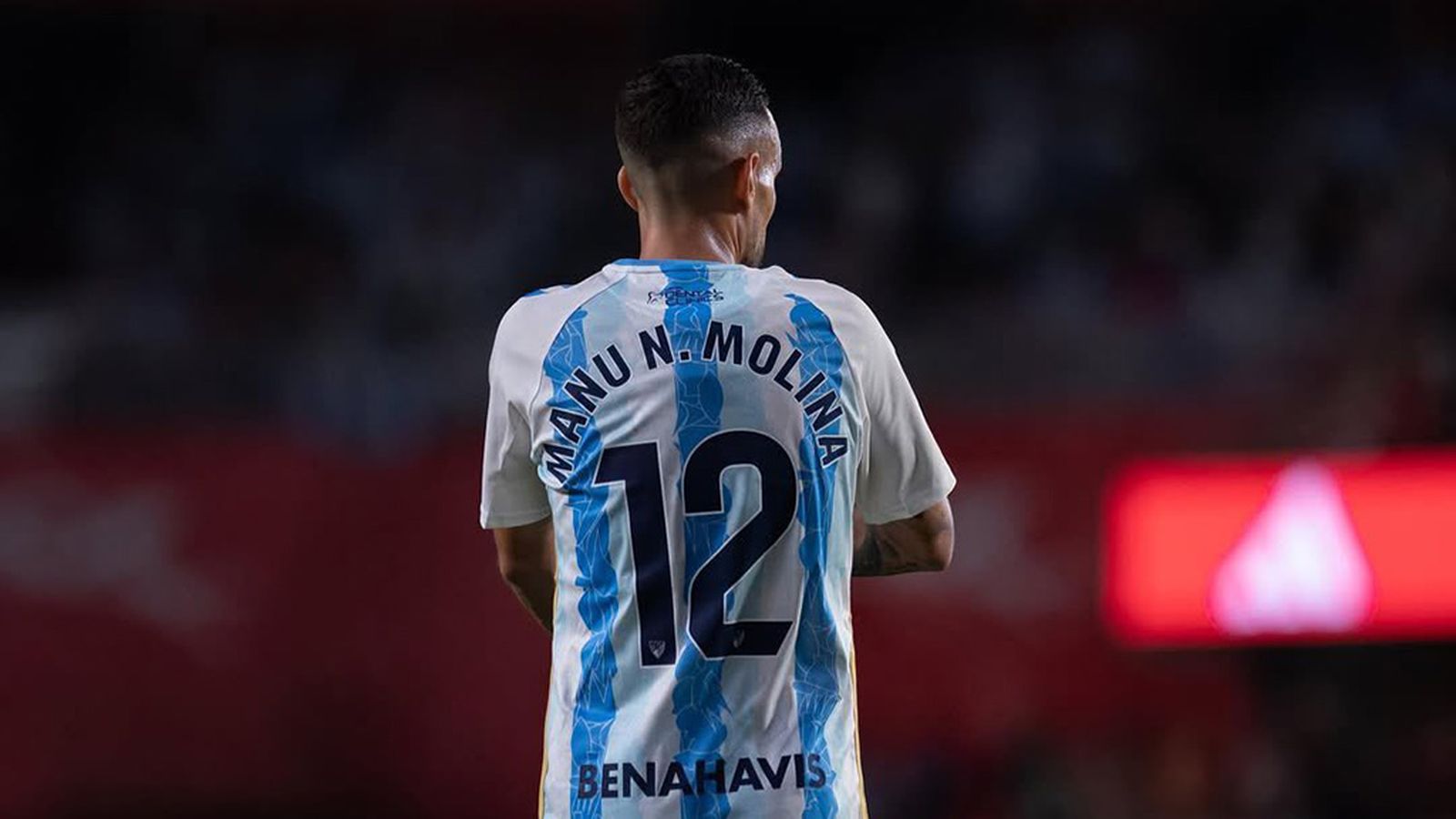 Manu Molina, jugador del Málaga