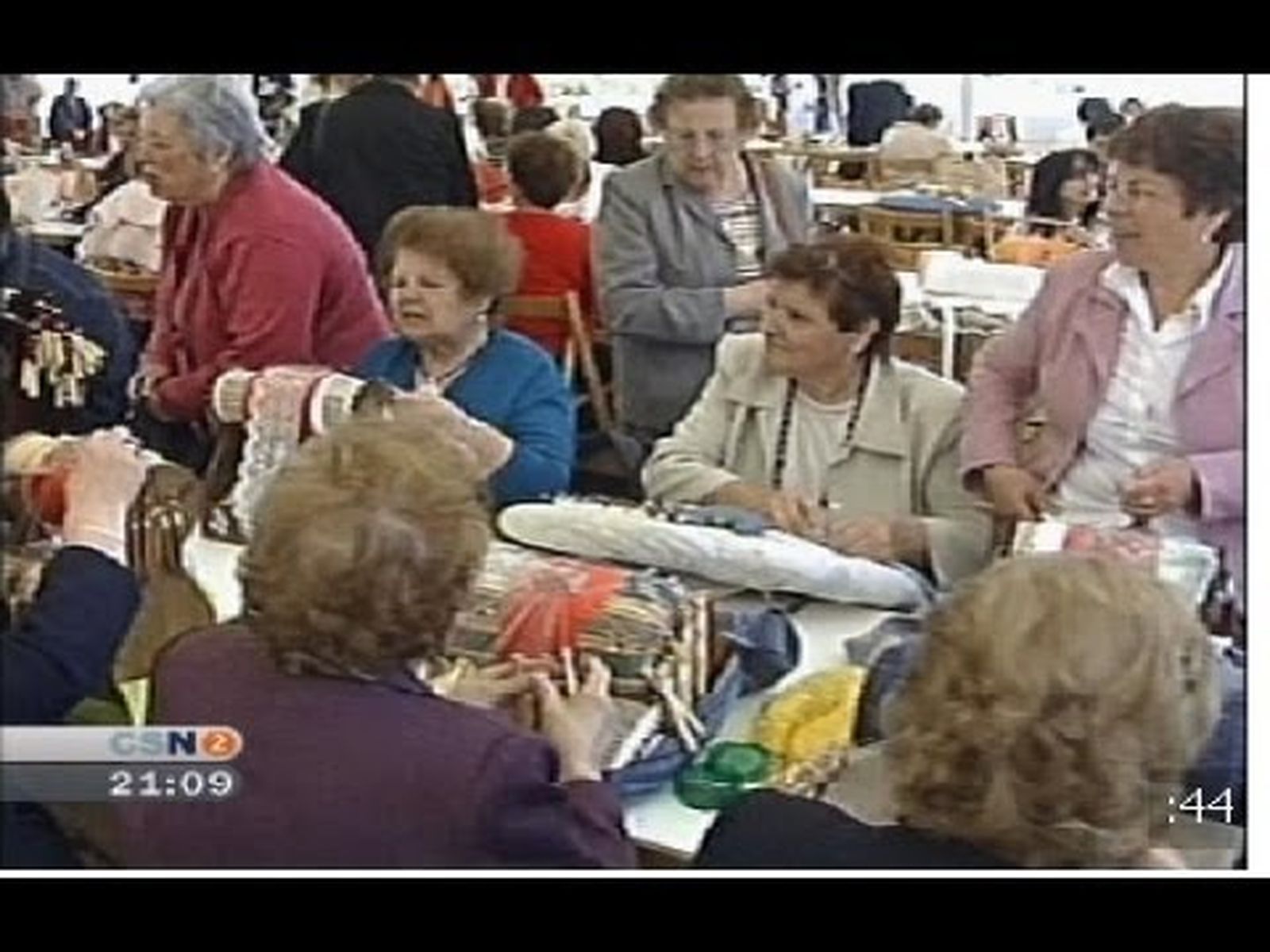 Encajeras de bolillos, encuentro en Huelva 2008