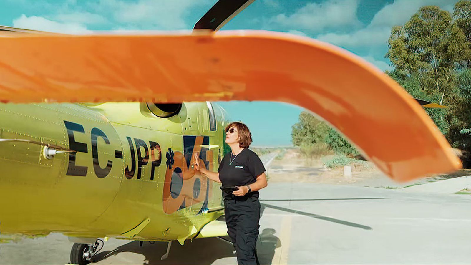 Entrevistamos a Nuria Anguera, piloto del 061