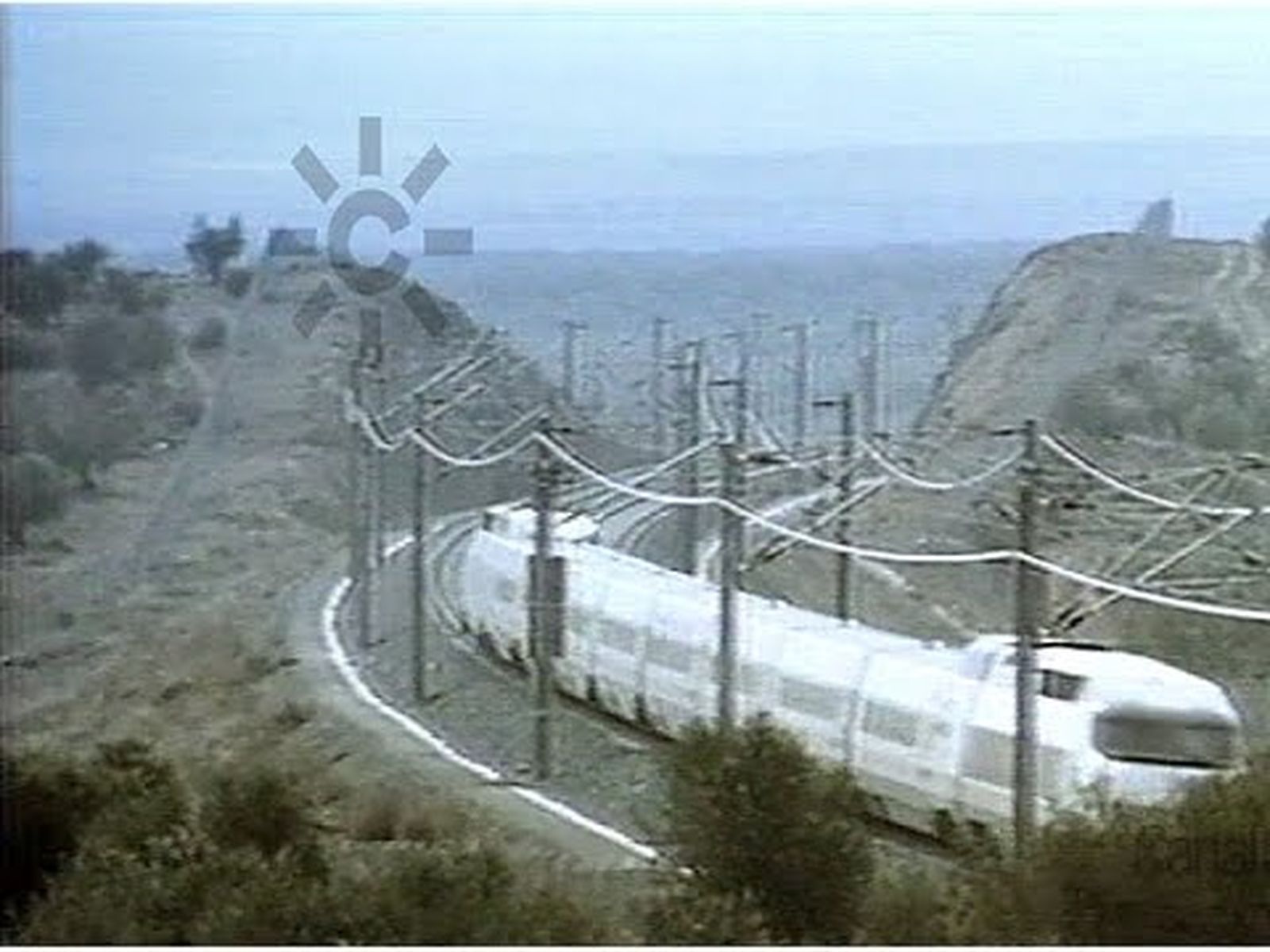 Tren AVE de Alta Velocidad de España en 1992