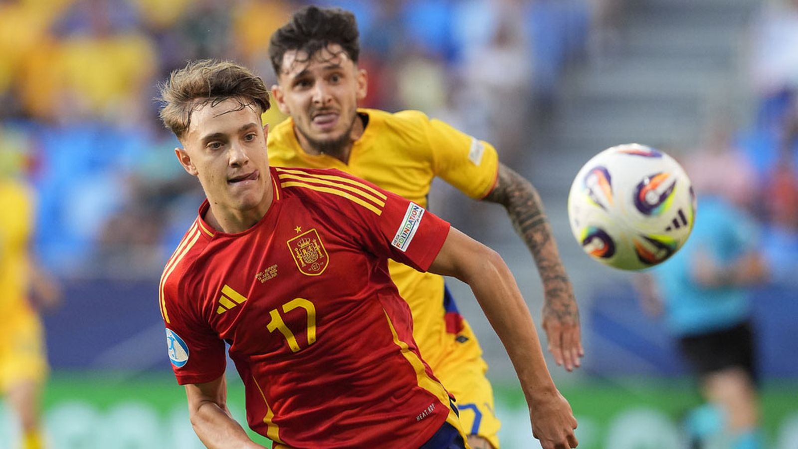 Jesús Rodríguez España Rumanía sub-21
