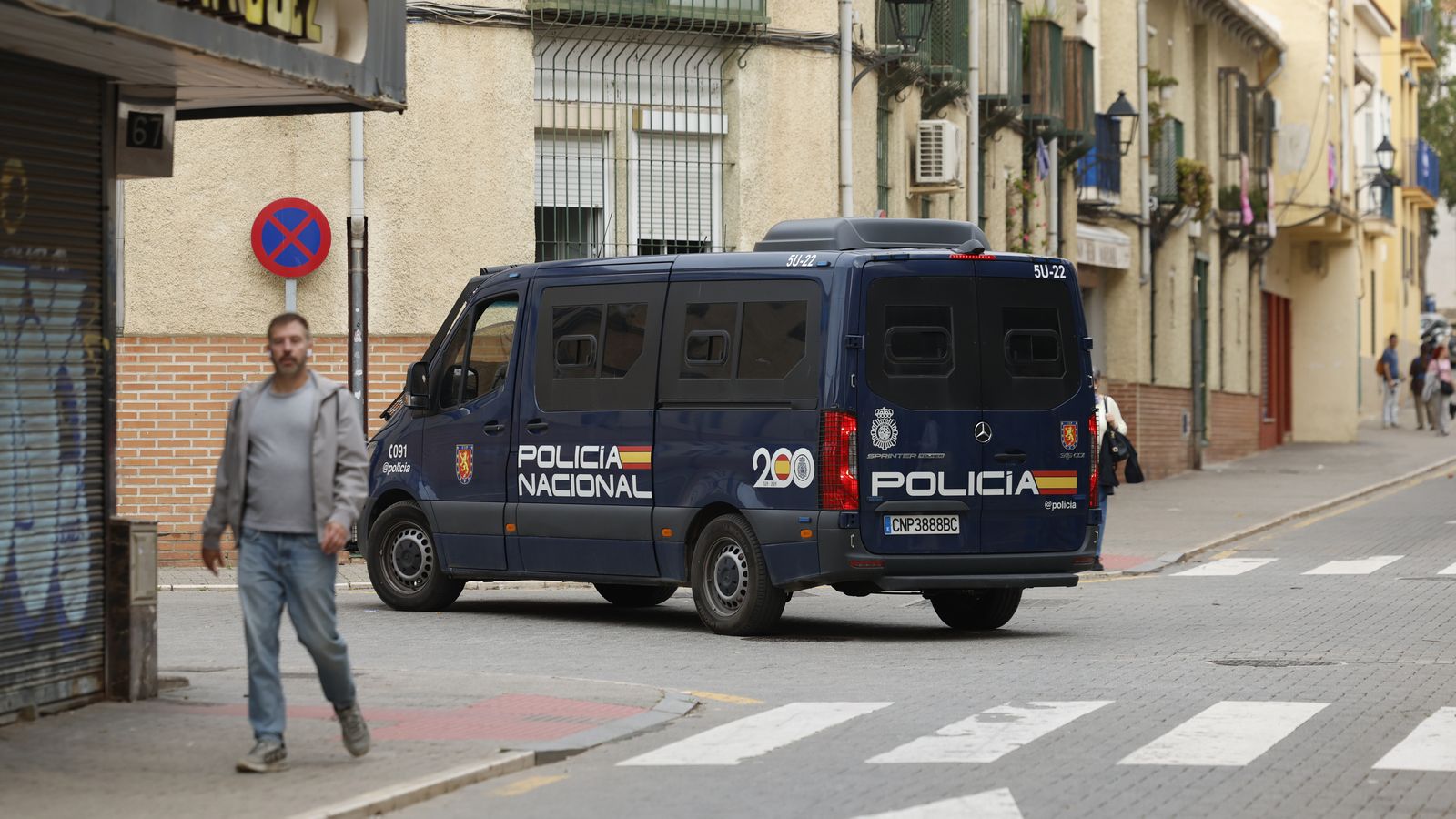 Redada en La Trinidad de Málaga