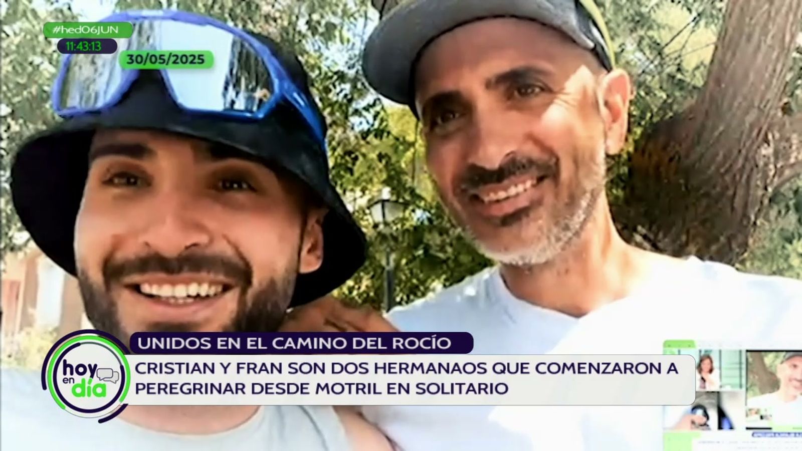 Una pareja de hermanos realiza el Camino a solas como aventura y con solo 30 euros