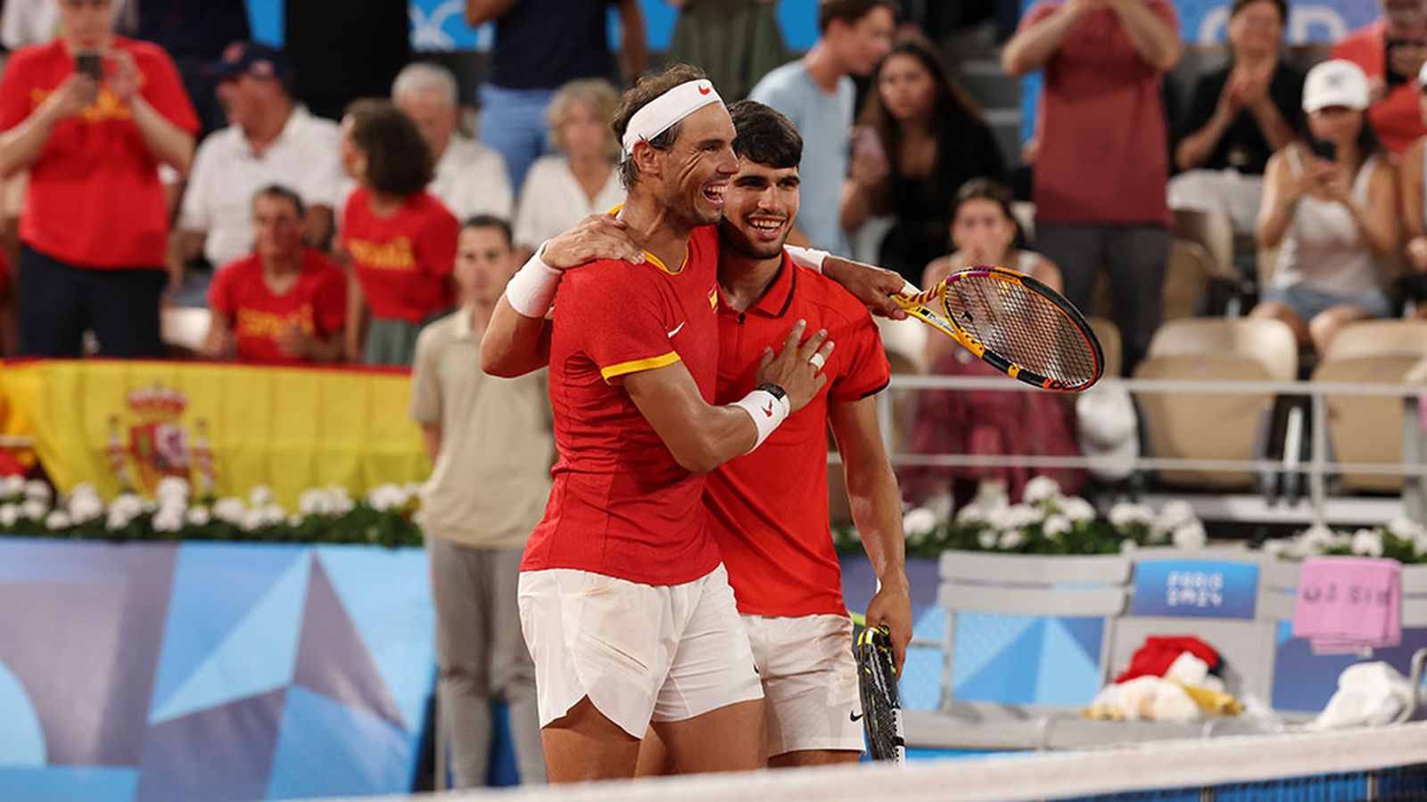España se queda sin medalla en dobles y París sin Nadal