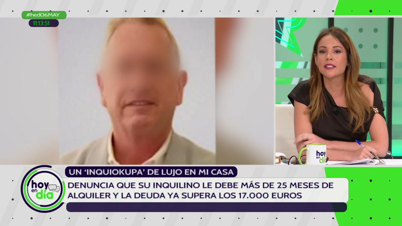 Alicia tiene que vivir de alquiler porque su inquiokupa le debe más de dos años