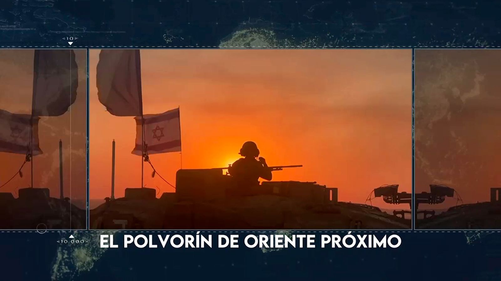 Guerra entre israelíes y palestinos el Los Reporteros