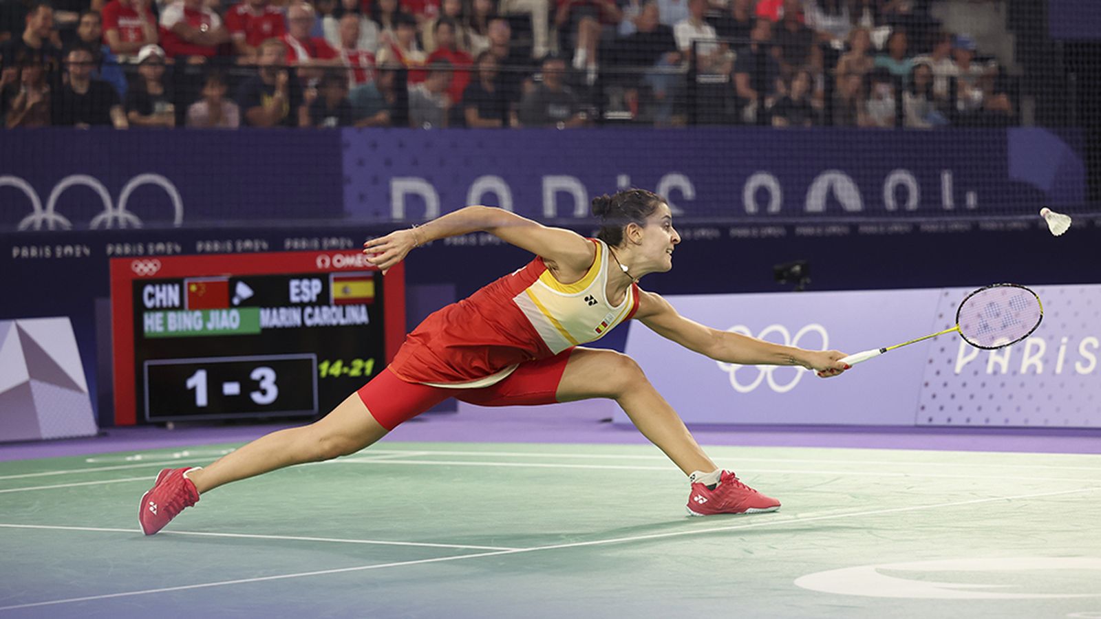 Carolina Marín en la final