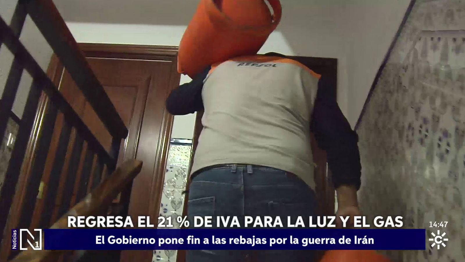 IVA de la luz y el gas