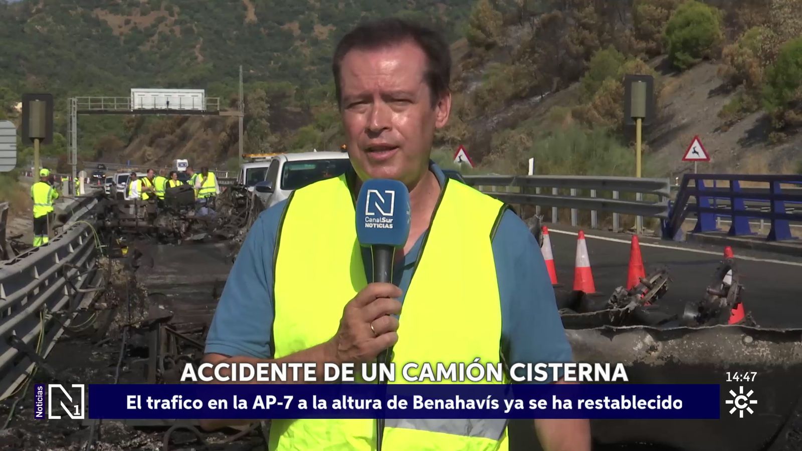 Accidente de Benahavís