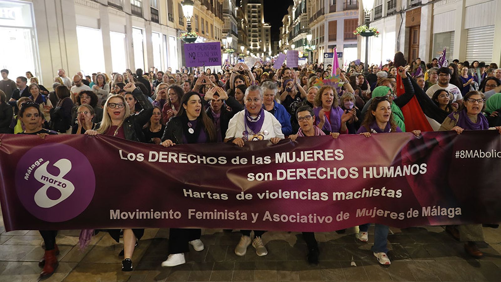 8M en Málaga
