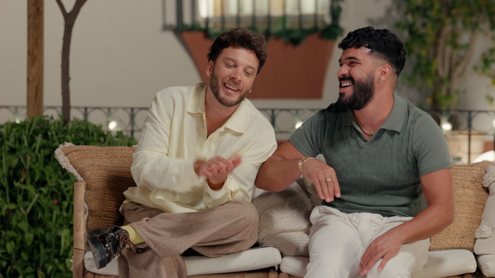Blas Cantó y Manuel Jiménez, en "La terraza del verano"