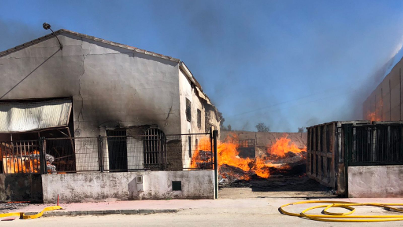 Incendio pasado de Archidona (16 de marzo)