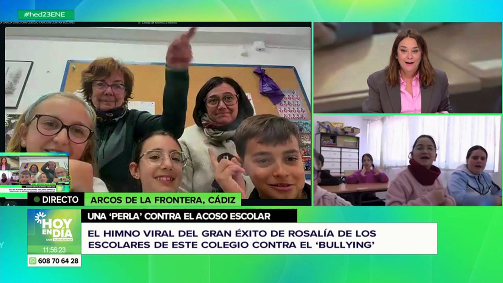 Hablan los protagonistas de La Perla contra el bullying que se ha hecho viral