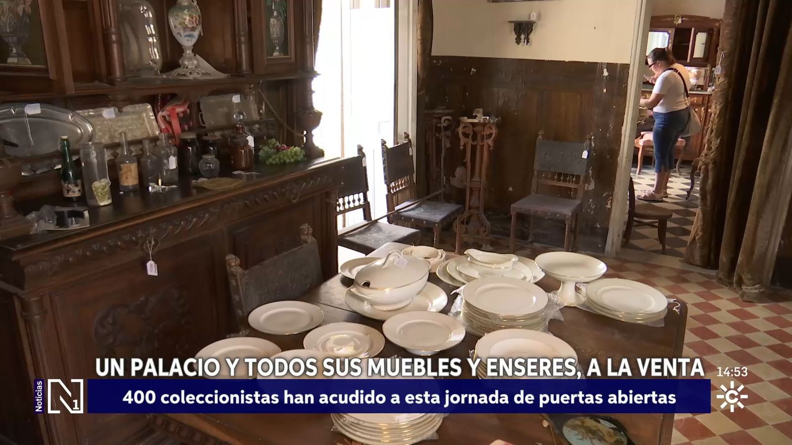 Los coleccionistas, a la caza del tesoro en una casa histórica en venta en San Fernando