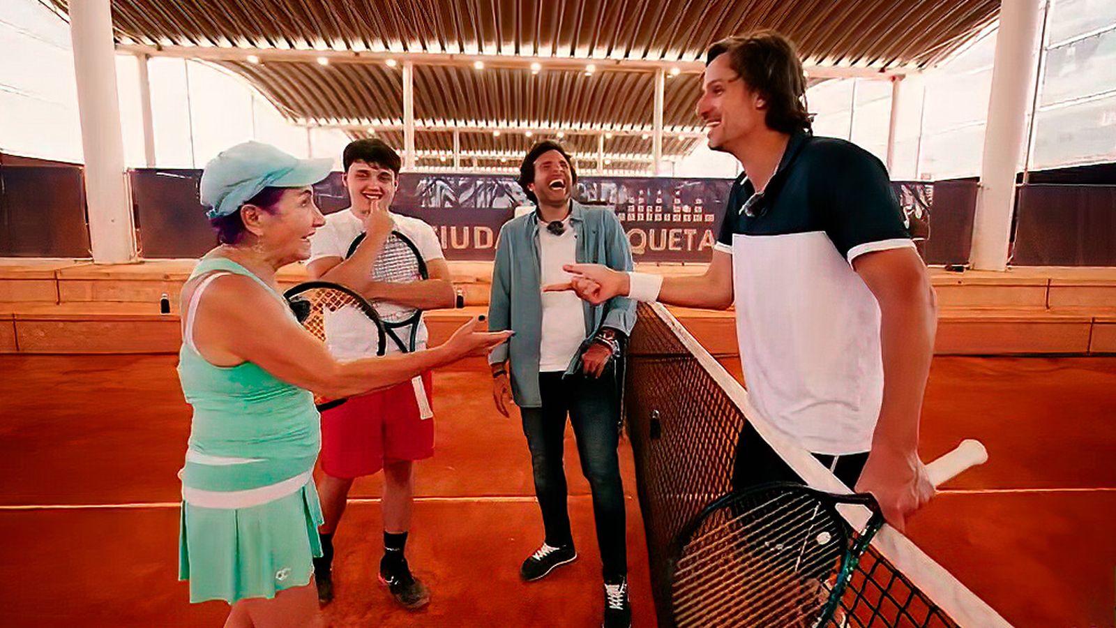 Teresa, la abuela tenista de 80 años que se enfrenta a Feliciano López