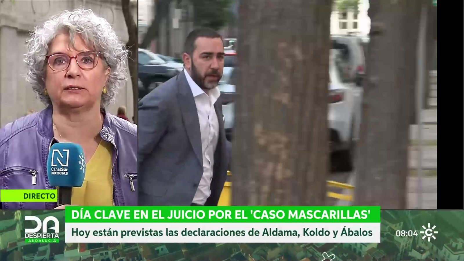 Turno de los acusados en el juicio mascarillas