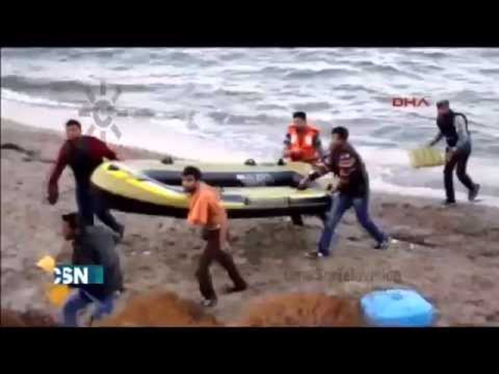 El drama de la emigración siria