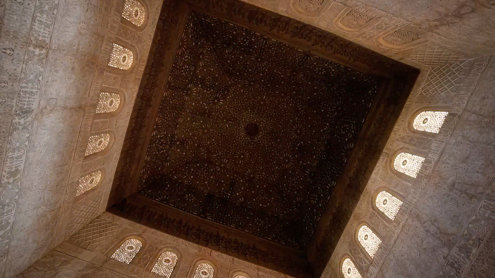 techo torre comares alhambra