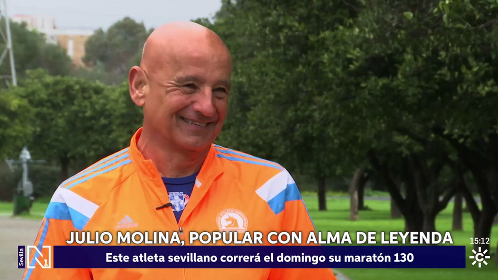 Julio Molina, el corredor andaluz de récord en maratones