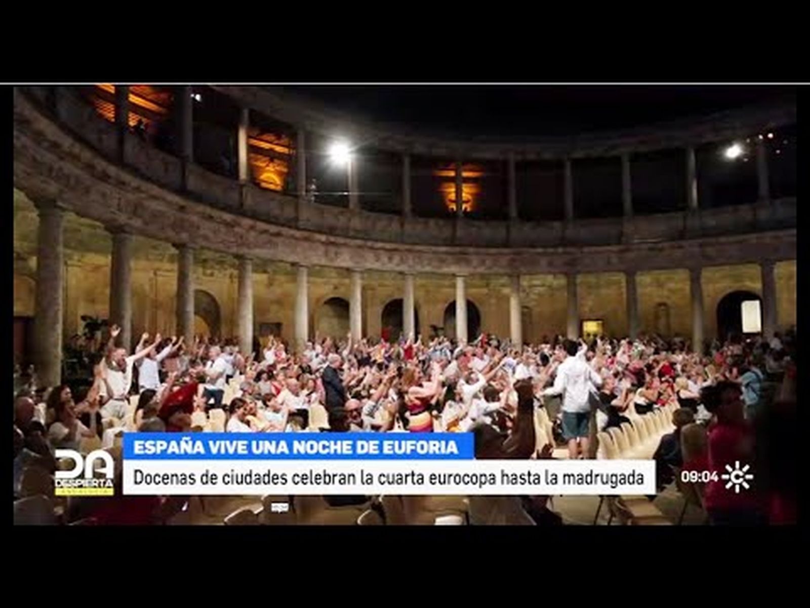 Fútbol: la Selección española campeona de Europa y la alegría se desborda