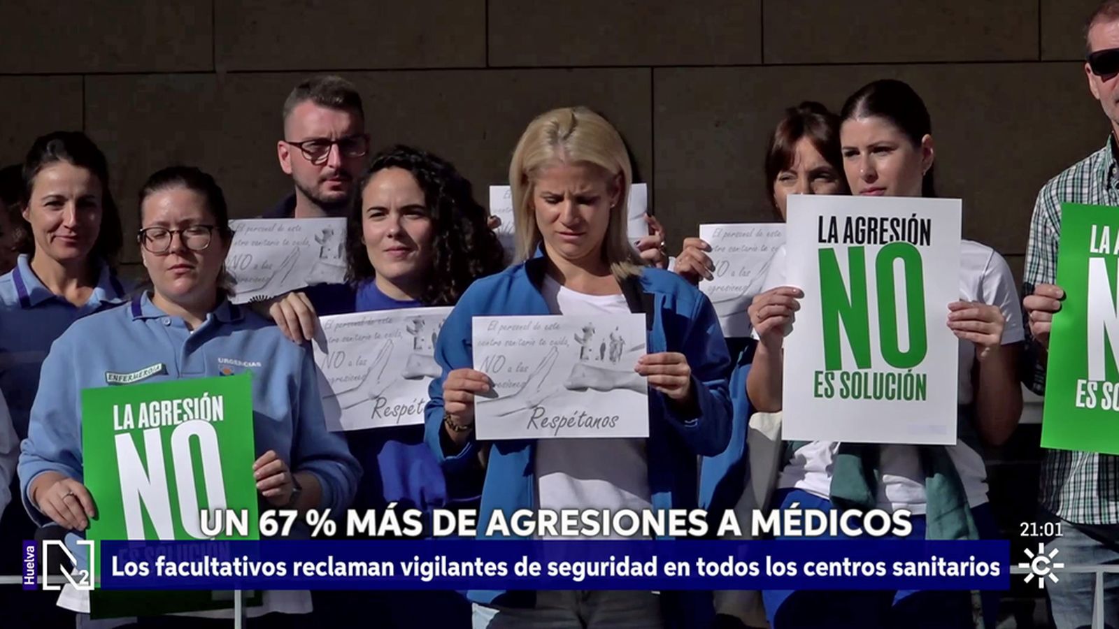 167 médicos denunciaron haber sido agredidos en 2025 en Andalucía