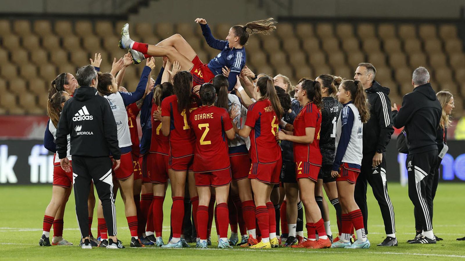 selección femenina de fútbol Cartuja