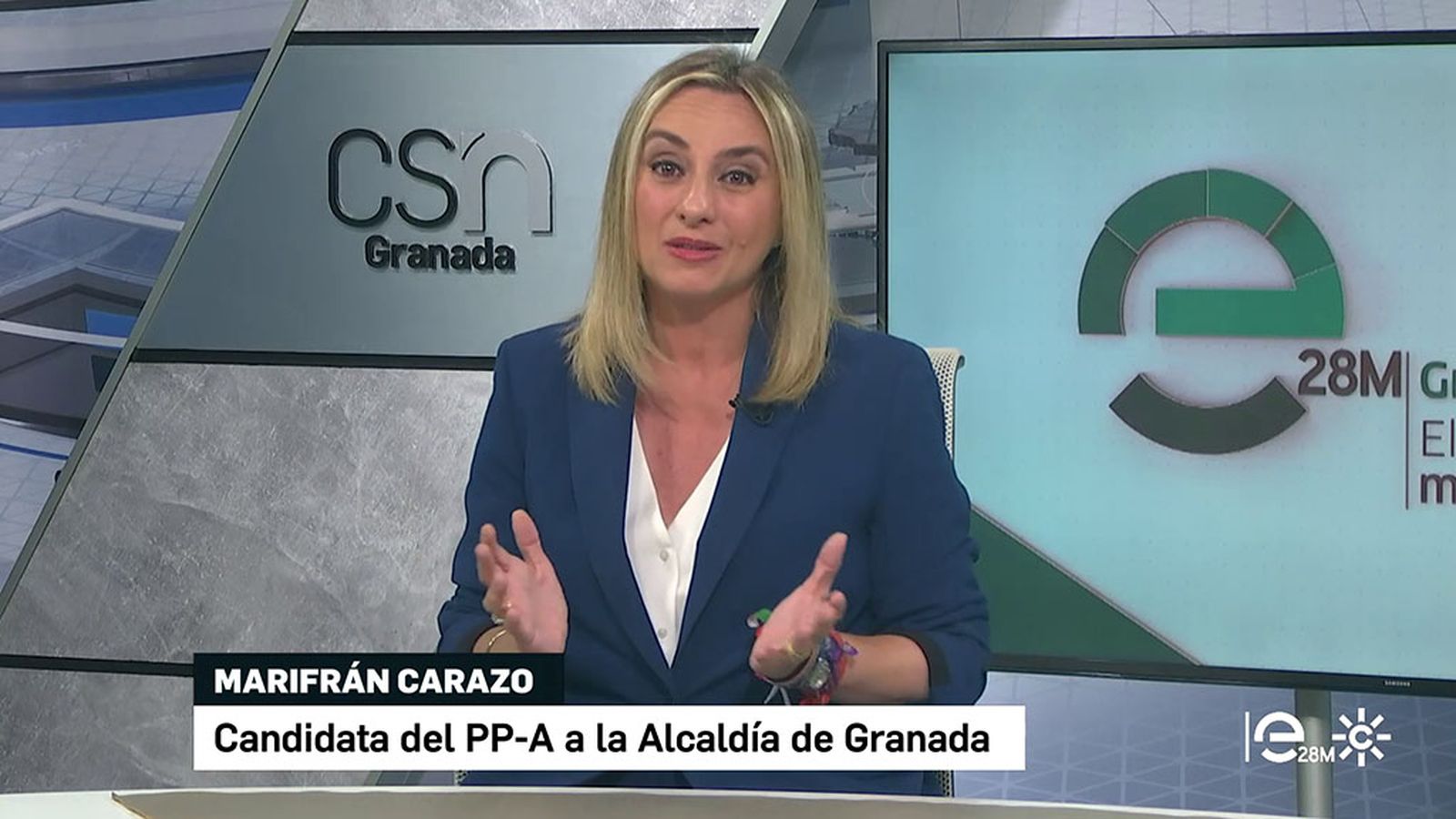 Entrevista a Marifrán Carazo, candidata del PP a la alcaldía de Granada