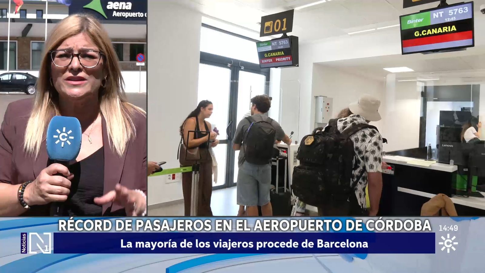 Aumenta el tráfico en el aeropuerto de Córdoba