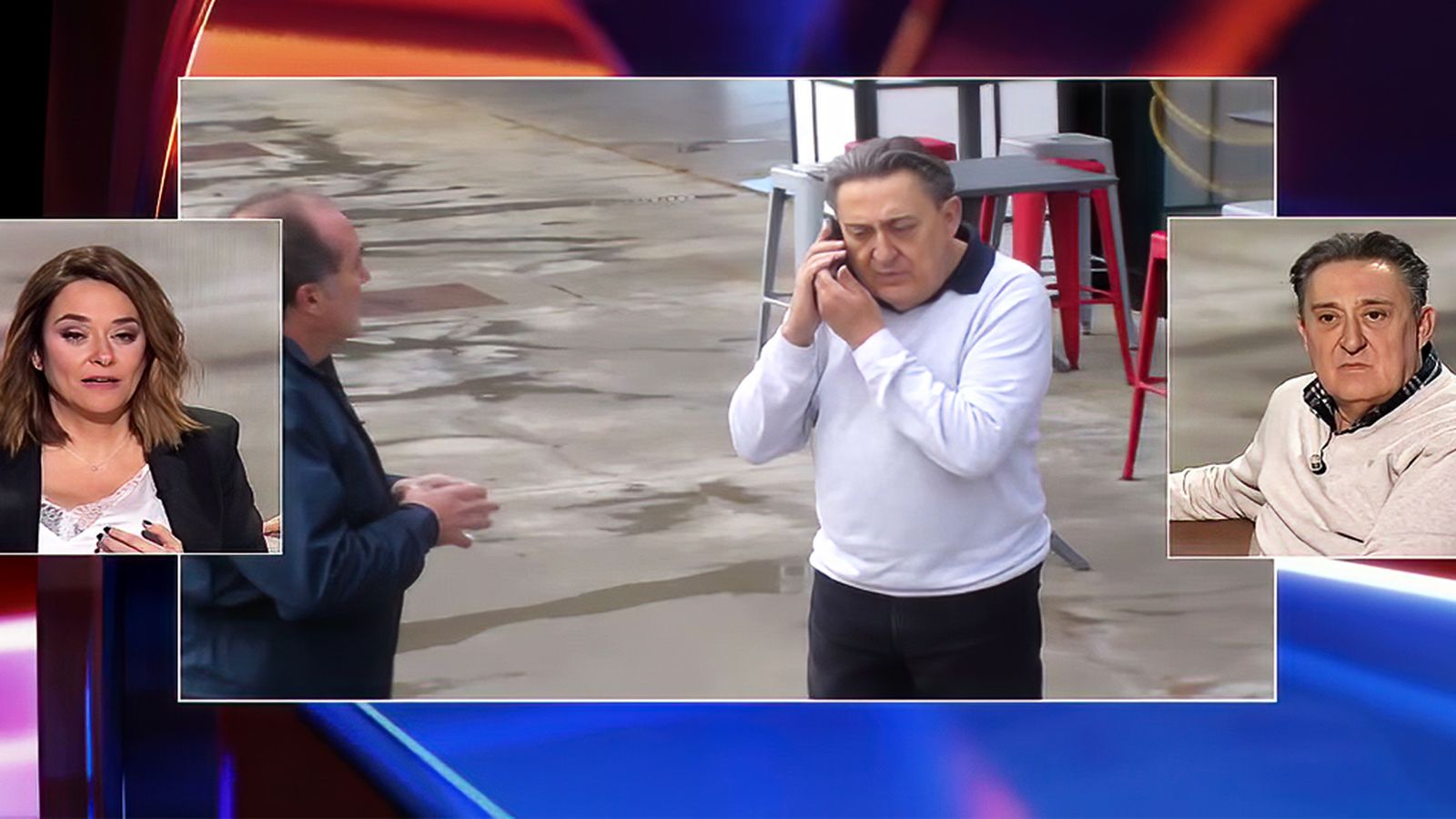 Mariano Peña planta cara a Mauricio Colmenero, su personaje de ficción