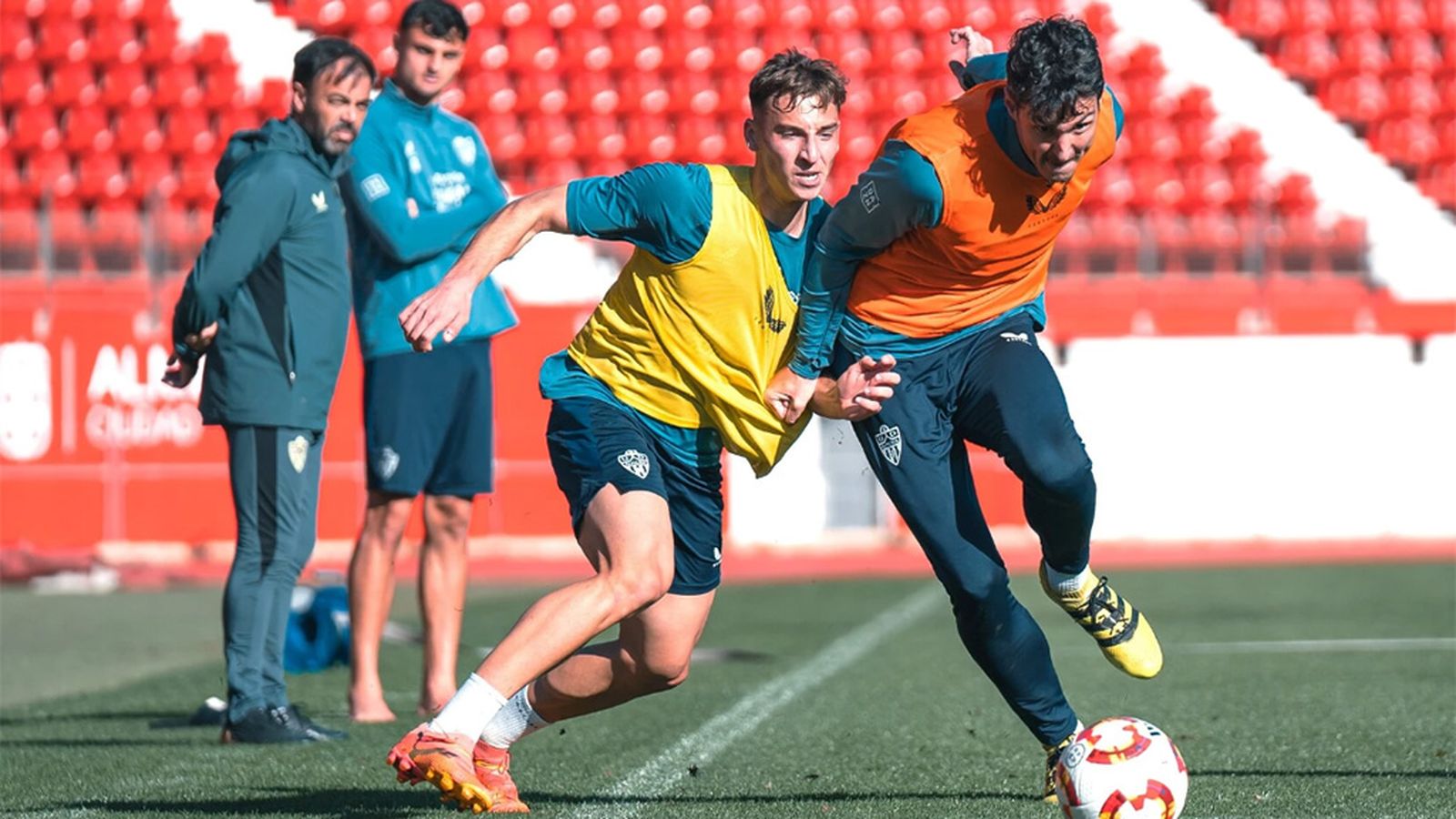 Entrenamiento Almería