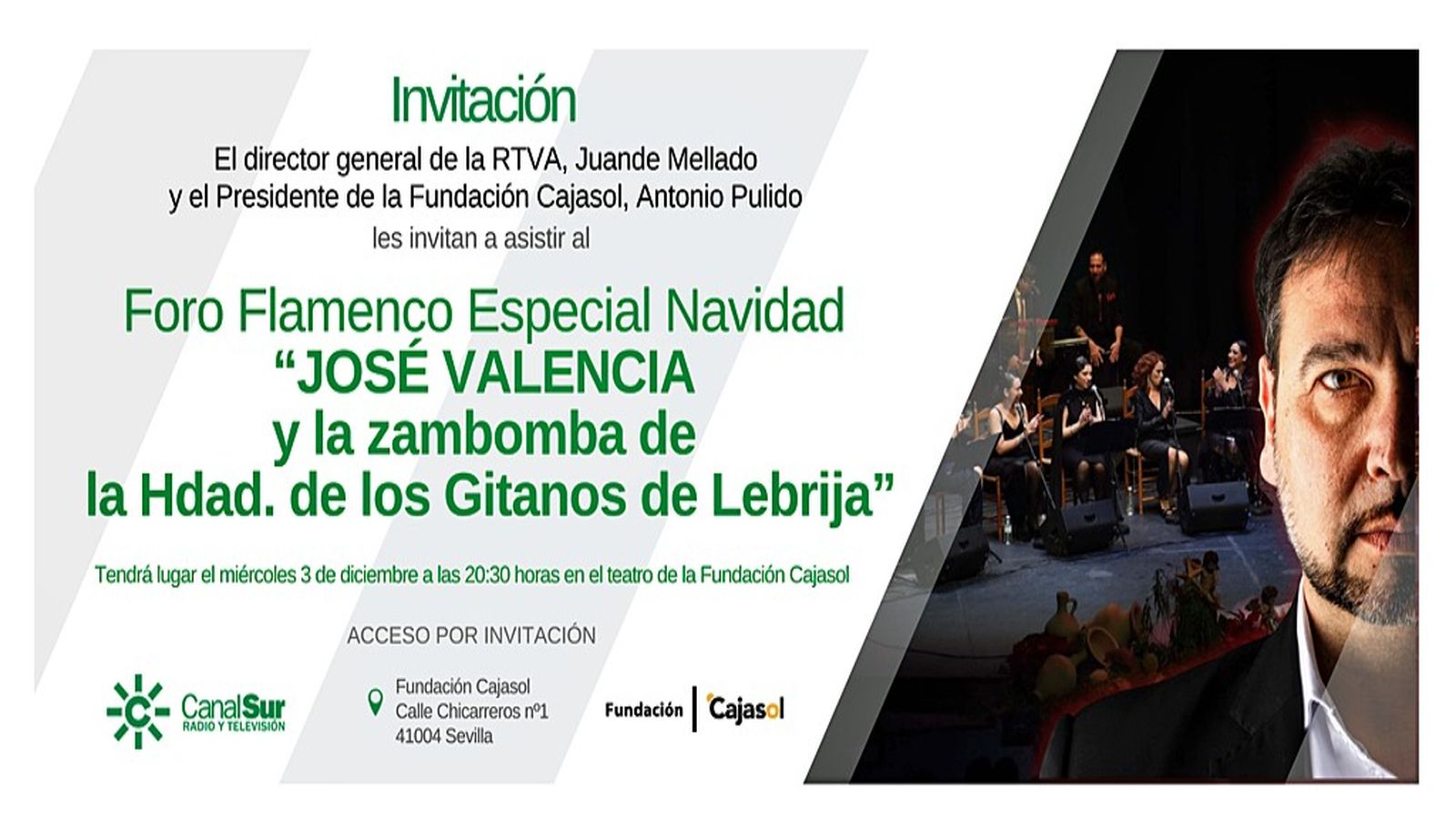Foro Flamenco, 3 diciembre