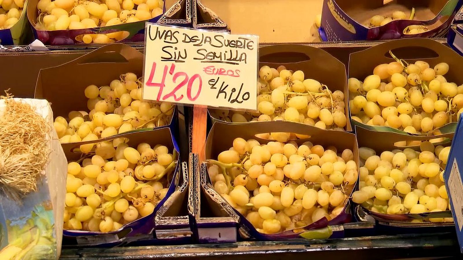 Cuenta atrás para las uvas: crece la demanda a las puertas de la Nochevieja