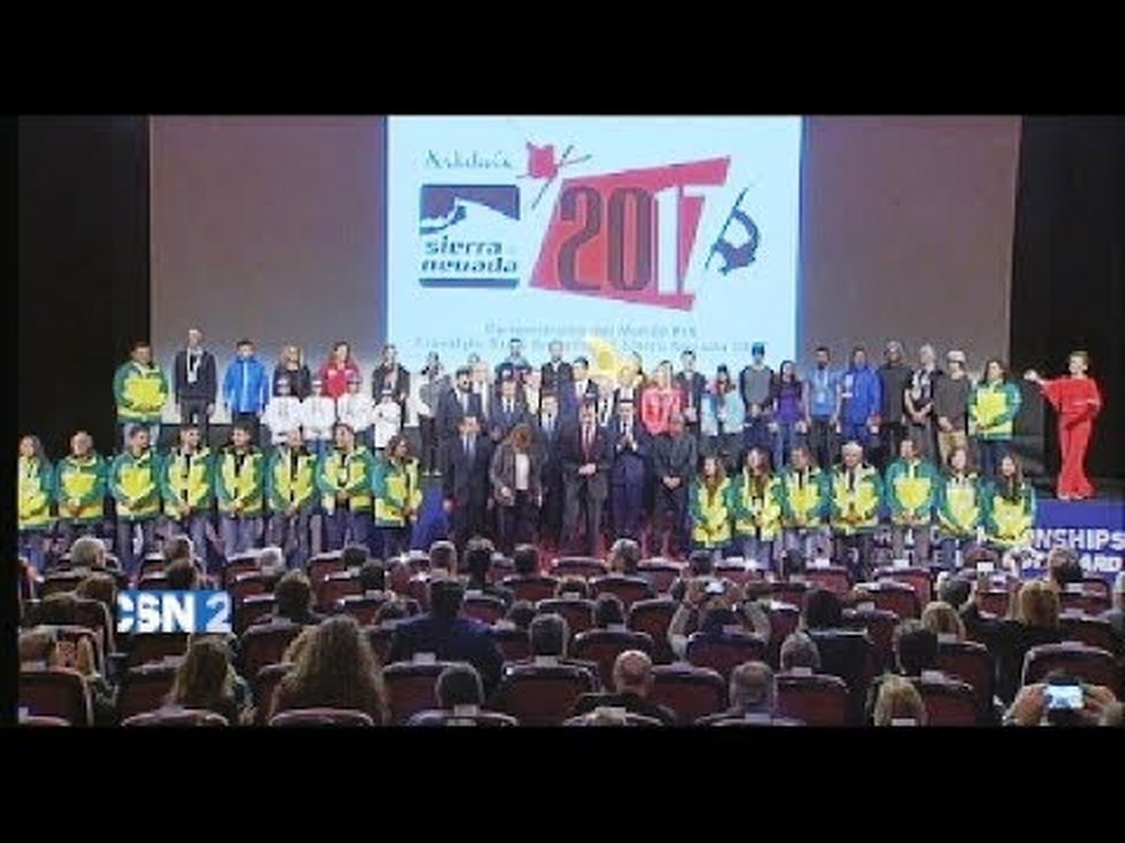 Mundial Sierra Nevada 2017: Inauguración en Granada