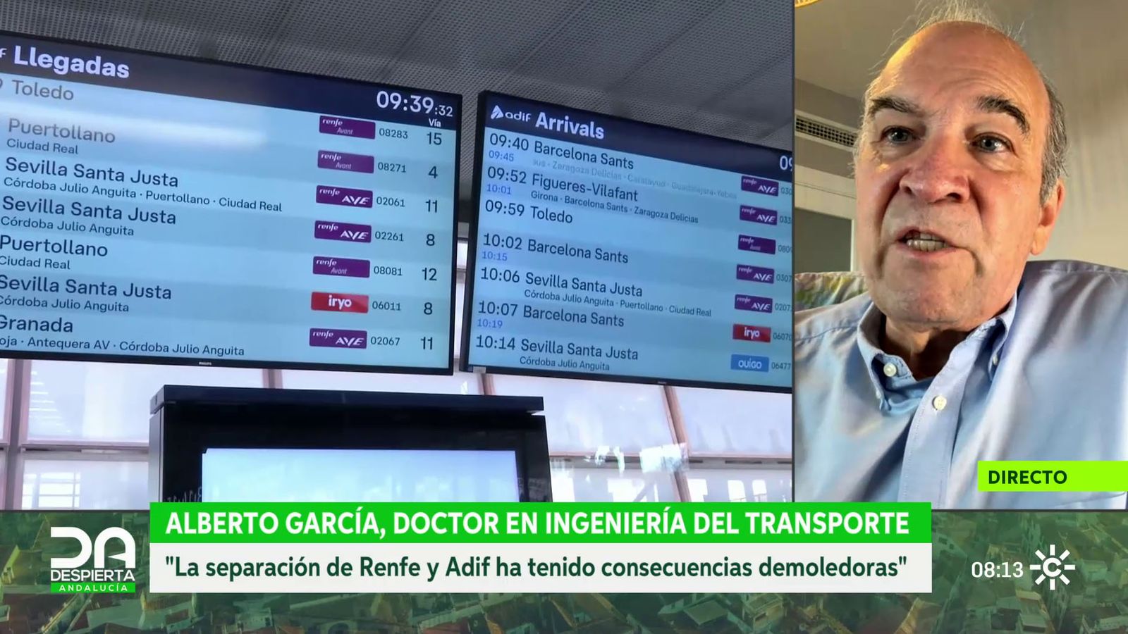 Alberto García Álvarez, ingeniero de transportes