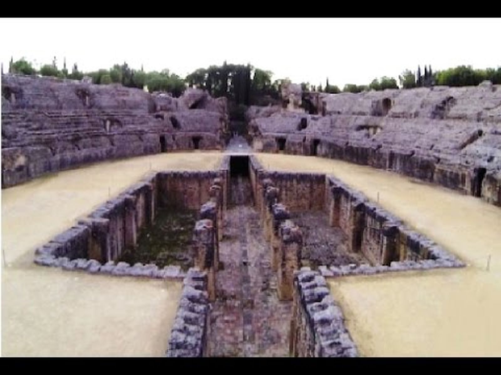 Itálica de película: vista desde drones