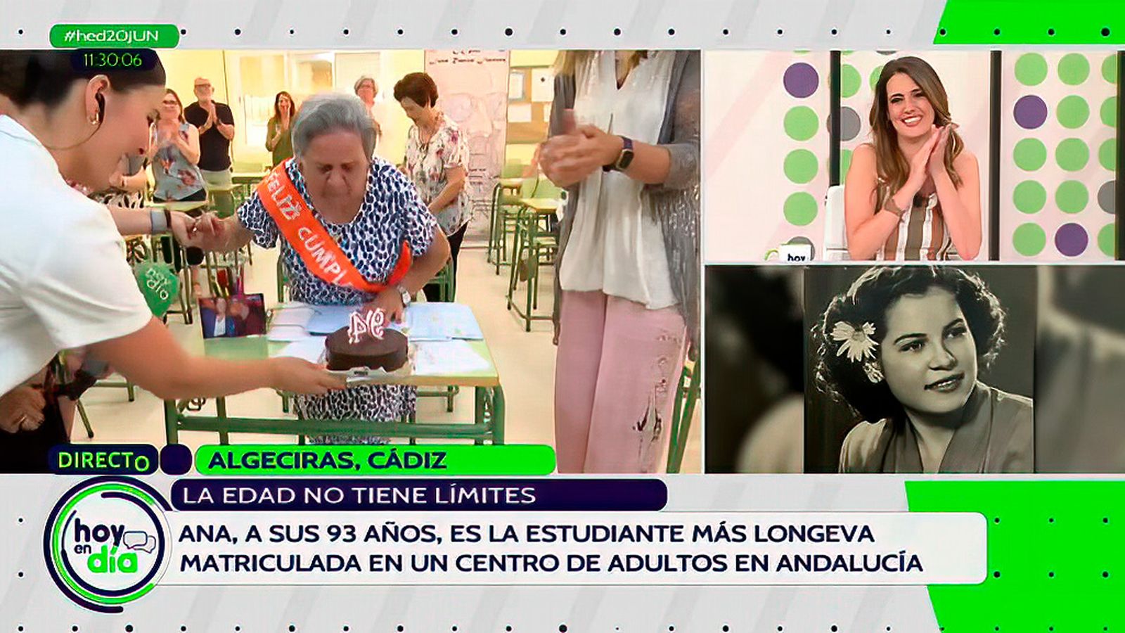 Hoy en día, Ana Aranda, alumna longeva   20/06/24  1024x576