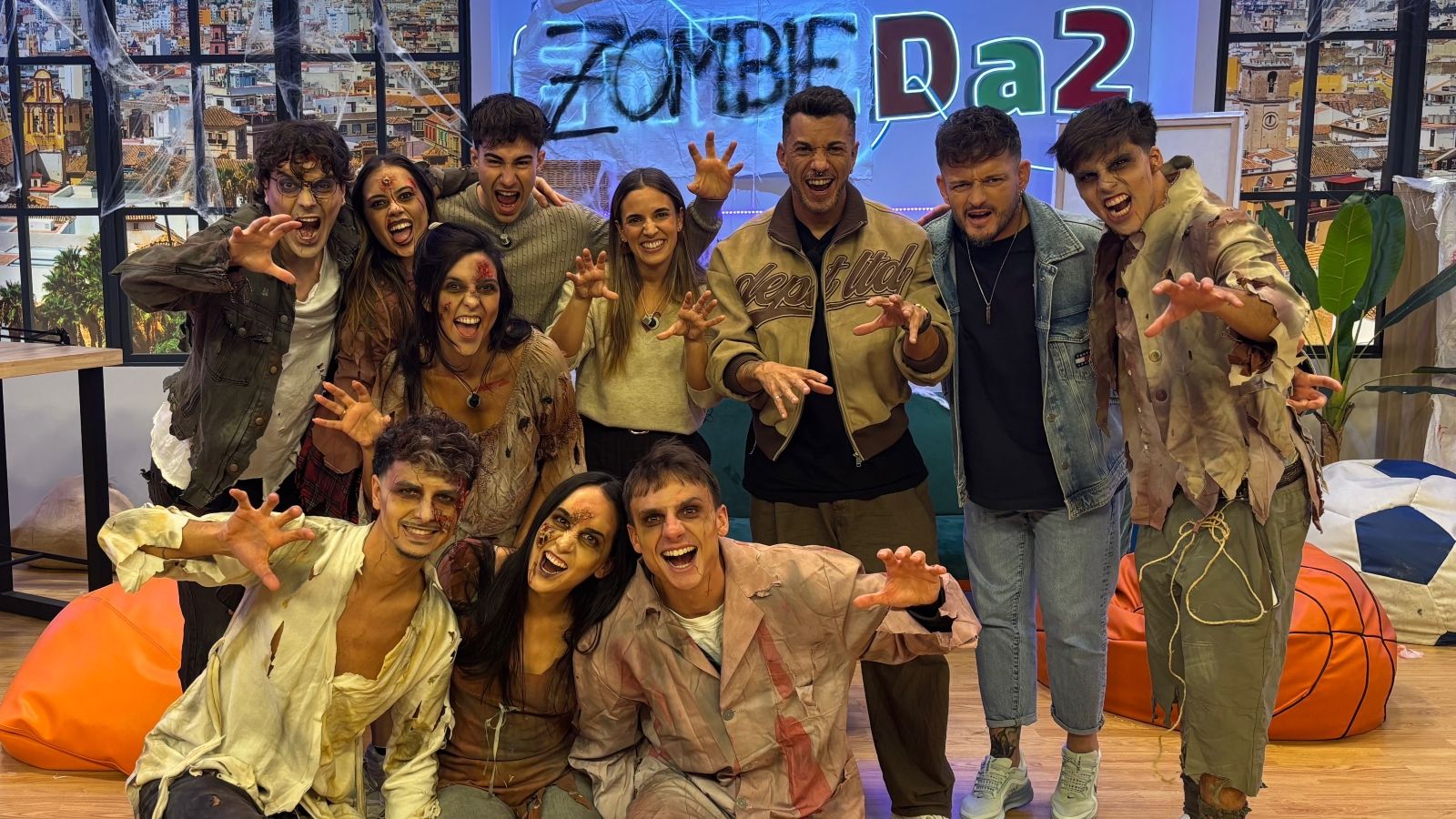 El pisito se llena de zombis este sábado.