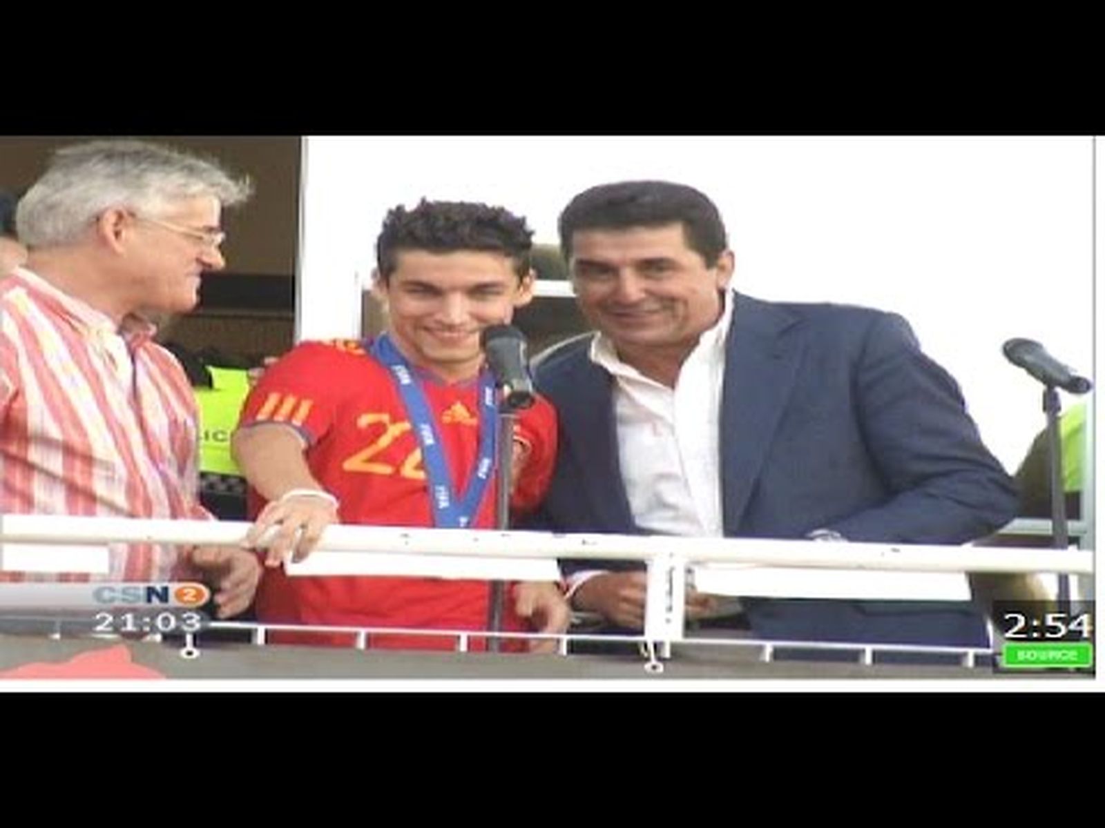 Jesús Navas, Hijo Predilecto de Andalucía 2025 | Jesús Navas, homenaje al campeón del Mundial 2010