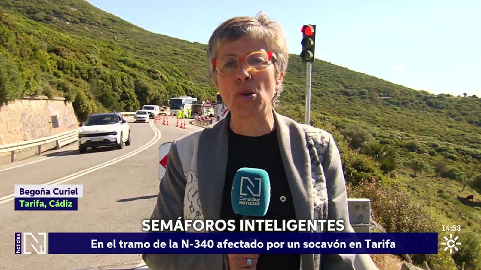 Semáforos inteligentes entre Algeciras y Tarifa