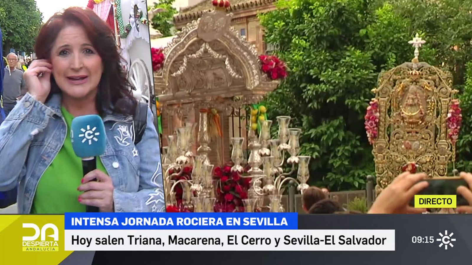 Salida de la hermandad del Rocío de Triana